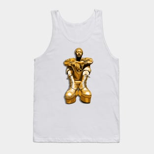 Marvin's Platform Boots- yellow monochrome Tank Top